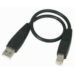 STARTECH.COM Startech.com High Speed USB 2.0 A to B Cable - 1 x Type A USB - 1 x Type B USB - 1ft - Black