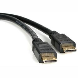 STARTECH.COM Startech.com Mini HDMI to Mini HDMI Digital Audio/Video Cable - 1 x Mini HDMI - 1 x Mini HDMI - 6ft - Black