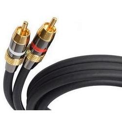 STARTECH.COM Startech.com Premium Audio Cable - 2 x RCA - 2 x RCA - 25ft - Black