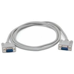 STARTECH.COM Startech.com RS-232 Serial Cable - 1 x DB-9 Serial - 1 x DB-9 Serial - 6ft - Gray