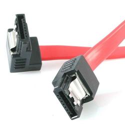 STARTECH.COM Startech.com SATA Latching Cable - 1 x SATA - 1 x SATA - 1.5ft - Red (LSATA18RA1)