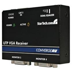 STARTECH.COM Startech.com VGA Over CAT5 UTP Receiver - 1 x 2 - VGA - 500ft
