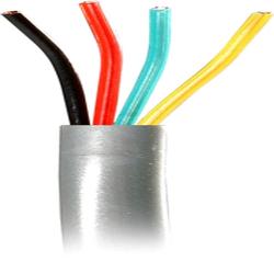 Steren Bulk Flat Modular Cable - 1000ft - Silver (301-840SL)