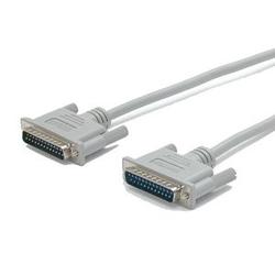 STARTECH.COM Straight Through Serial/Parallel Cable, DB25 M/M, 10 ft