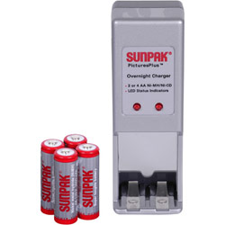 Sunpak ACC-M1079-01 Overnight Battery Charger Kit