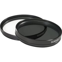 Sunpak CF-7083 TW Ultra-Violet and Circular Polarized Filter Twin Pack
