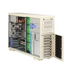 SUPERMICRO COMPUTER Supermicro A+ Workstation 4020C-T Barebone System - nVIDIA nForce Pro 2200 - Socket 940 - Opteron (Dual Core) - 16GB Memory Support - Gigabit Ethernet - 4U Rack