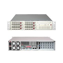 SUPERMICRO COMPUTER Supermicro SuperServer 6024H-8R Barebone System - Intel E7520 - Socket 604 - Xeon, Xeon LV - 800MHz Bus Speed - 32GB Memory Support - CD-Reader (CD-ROM) - Gigab