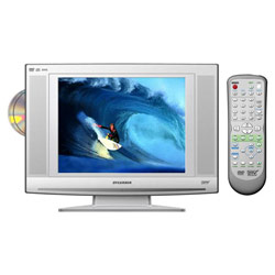 Sylvania LD155SL8 15 TV/DVD Combo - 15 - LCD - NTSC, ATSC - 16:9 - - HDTV - DVD-R