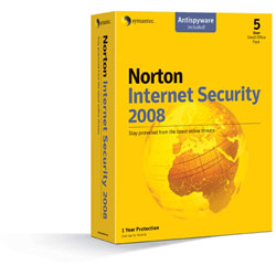 Symantec Norton Internet Security 2008 - 5 User - PC