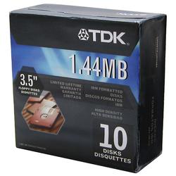 TDK Media TDK 1.44MB Floppy Disk - 1.44 MB