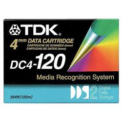 TDK DC4-120 DAT DDS-2 Data Cartridge - DAT DDS-2 - 4GB (Native)/8GB (Compressed)