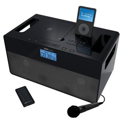 The Singing Machine THE SINGING MACHINE ISM-370 iPod Docking Karaoke System