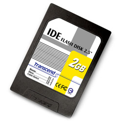 TRANSCEND INFORMATION TRANSCEND 2GB IDE FLASH DISK 2.5