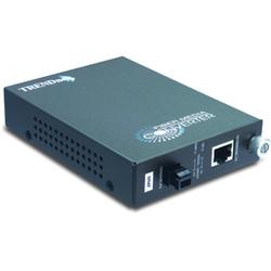 TRENDNET TRENDnet 10/100Base-TX to 100Base-FX Media Converter - 1 x RJ-45 , 1 x MT-RJ - 10/100Base-TX, 100Base-FX - Rack-mountable