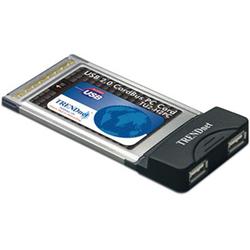 TRENDNET TRENDnet 2-Port USB 2.0 Host PC Card - 2 x 4-pin Type A USB 2.0 - USB