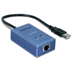 TRENDNET TRENDnet Network Adapter - USB - 1 x RJ-45 , 1 x Type B - 10/100Base-TX