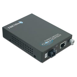 TRENDNET TRENDnet TFC-1000S40D3 UTP/STP to Fiber Media Converter - 1 x RJ-45 , 1 x SC - 1000Base-T, 1000Base-LX