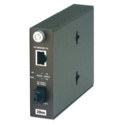 TRENDNET TRENDnet TFC-110S20D3 Fast Ethernet Media Converter - 1 x RJ-45 , 1 x SC - 10/100Base-TX, 100Base-FX