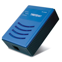 TRENDNET TRENDnet TPL-202E Powerline Fast Ethernet Bridge - 1 x 10/100Base-TX LAN