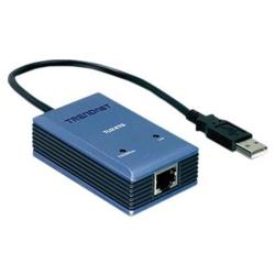 TRENDNET TRENDnet TU2-ETG Gigabit USB Network Adapter - 1 x RJ-45 - 10/100/1000Base-T