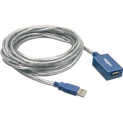 TRENDNET TRENDnet USB 2.0 Extension Cable - 1 x Type A USB - 1 x Type A USB - 16.4ft