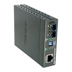 TRENDNET TRENDnet UTP/STP to Fiber Media Converter - 1 x RJ-45 , 1 x SC Duplex - 1000Base-T, 1000Base-LX (TFC-2000S20)