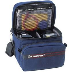 TAMRAC Tamrac Expo 2 602 Camera Bag - Top Loading - Adjustable Shoulder Strap, Adjustable Belt Loop - Cordura - Gray