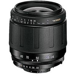 Tamron 77D AF 28-80mm f/3.5-5.6 Aspherical Autofocus Zoom Lens - f/3.5 to 5.6 - Black