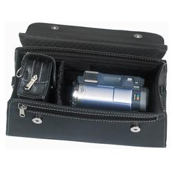 Targus Madison TVT001US 2 Piece Deluxe Camera Case Set - Top Loading - Koskin - Black
