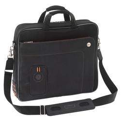 Targus Urban Topload Notebook Case - Top Loading - Handle, Shoulder Strap - Nylon - Black, Orange