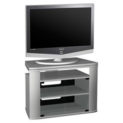 Techcraft Sculpture Series LCAV32 TV Stand with Swivel Top - Glass