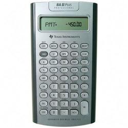 Texas Instrument Texas Instruments BAIIPlus Professional Calculator - 10 Character(s) - Battery Powered - 1.33 x 6.9 x 9.62