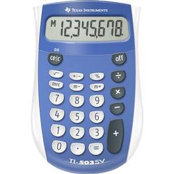 TEXAS INSTRUMENTS Texas Instruments TI-503 SV Basic Calculator - 8 Character(s) - LCD - Battery Powered
