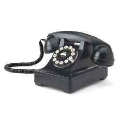 Crosley The 302 Desk Phone - Black - - CR60-BK