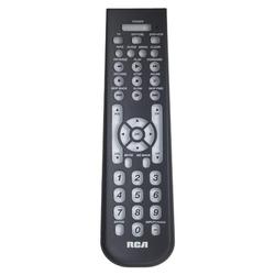 RCA Thomson 3-Device Scoop Universal Remote Control - TV, Satellite Receiver, Cable Box, DVD Player, VCR - Universal Remote
