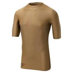 Black Water Gear Tight-fit Compression Short Sleeve Tee, Xx-large, Brown