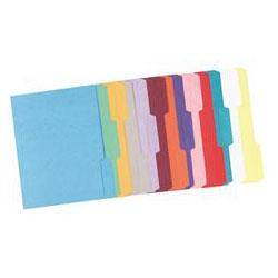 Smead Manufacturing Co. Top Tab File Folders, Double-Ply Top, Straight Cut, Legal, Lavender, 100/Box (SMD17410)