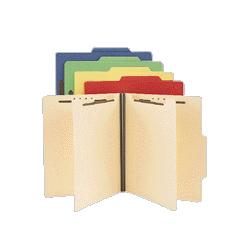 Gussco Manufacturing Top Tab Six-Part Folder, 1 Expansion, Letter-Size, Green (GUS59704)