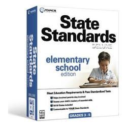 Topics Entertainment Topics State Standards Deluxe: Elementary School Edition - Complete Product - Standard - 1 User - PC, Mac