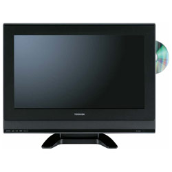 TOSHIBA-CE Toshiba 23HLV87 - 23 LCD TV w/ Built-in DVD Player - 1366 x 768 Resolution - DivX Certified - Black