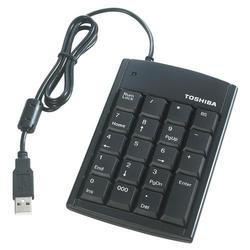 Toshiba PA1390U-1NKP Targus USB Numeric Keypad with 2-port Hub - USB - 19 Keys - Black