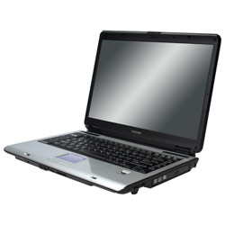 Toshiba Satellite A135-S2326 Laptop Computer Notebook - 1.6GHz Intel Celeron M Processor 520 CPU, 512MB (2x256MB) RAM, 80GB 5400 RPM SATA Hard Drive, SuperMulti