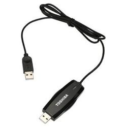 Toshiba USB 2.0 Data Link Cable - 1 x Type A USB - 1 x Type A USB - 5ft