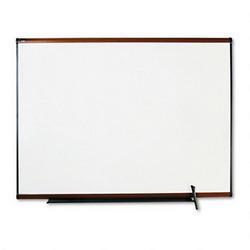 Quartet Manufacturing. Co. Total Erase® Dry Erase Board with Prestige™ Light Cherry Frame, 48 x 36 (QRTTE544LC)