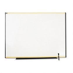 Quartet Manufacturing. Co. Total Erase® Dry Erase Board with Prestige™ Maple Frame, 48 x 36 (QRTTE544MA)