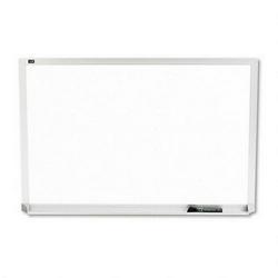 Quartet Manufacturing. Co. Total Erase® Porcelain Magnetic Marker Board, Aluminum Frame, 36 x 24 (QRT2543)
