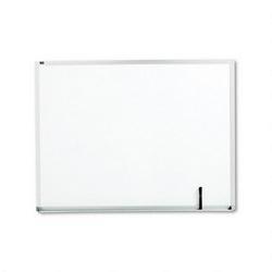 Quartet Manufacturing. Co. Total Erase® Porcelain Magnetic Marker Board, Aluminum Frame, 48 x 36 (QRT2544)