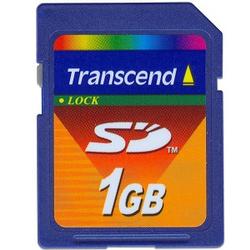 TRANSCEND INFORMATION Transcend 1GB Secure Digital Card - 1 GB