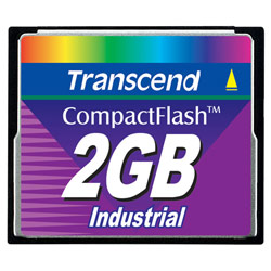 TRANSCEND INFORMATION Transcend 2GB CompactFlash (CF) Card - 2 GB